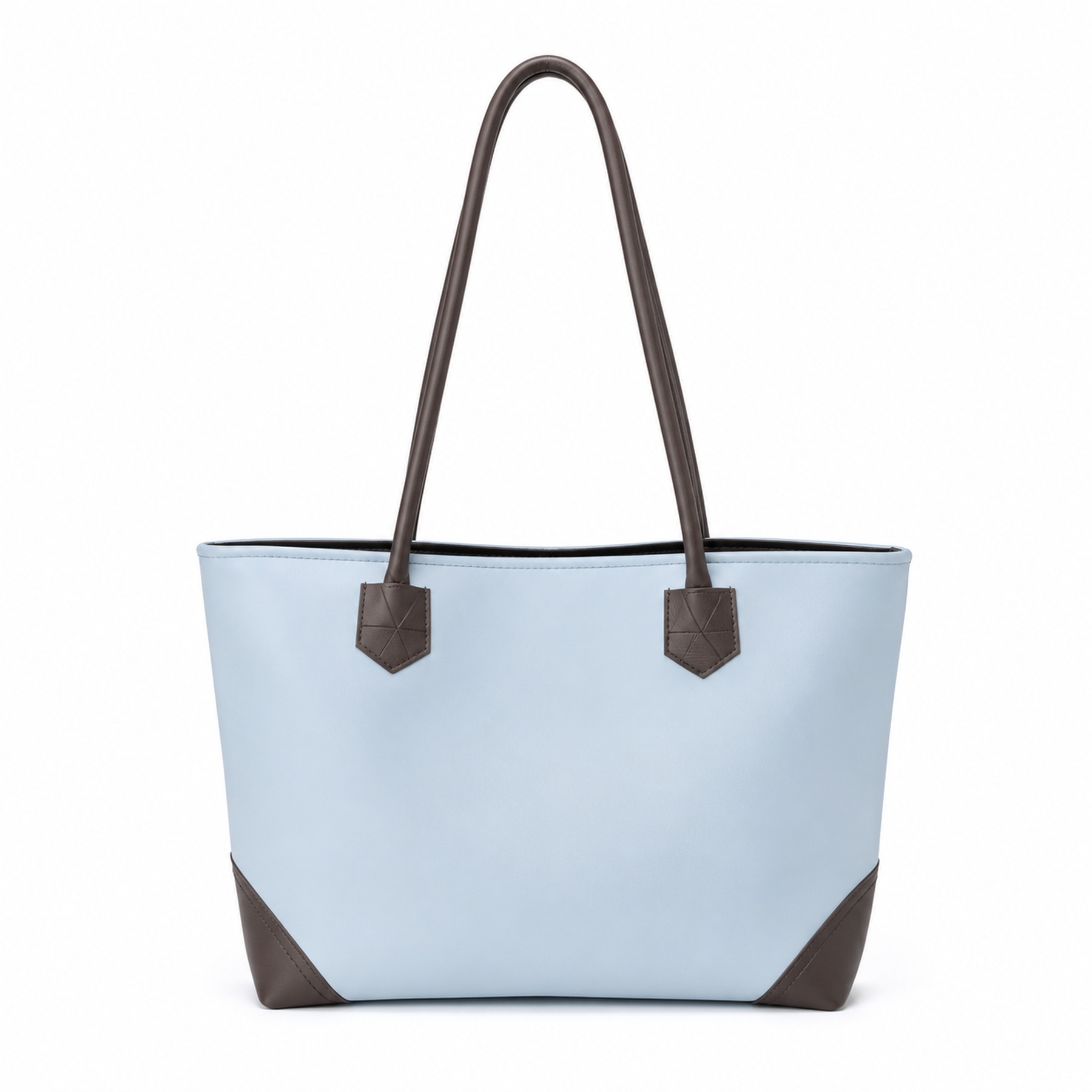 Light Blue & Brown