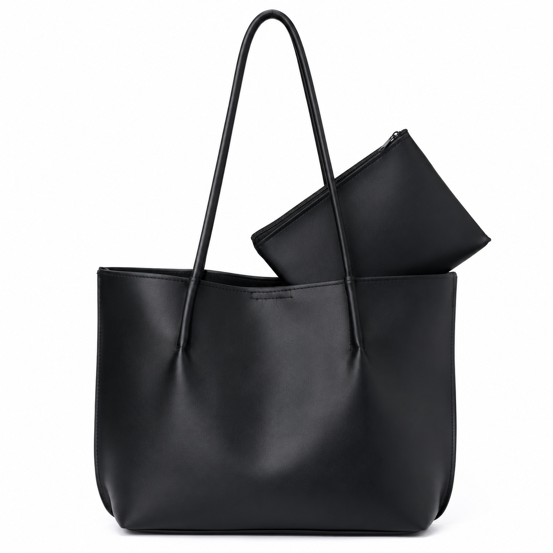 Tote Bag Two in One - Black